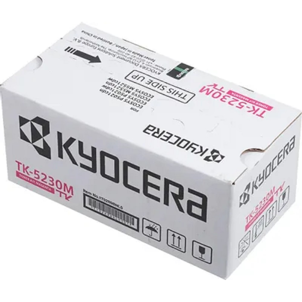 Тонер-картридж KYOCERA (TK-5230M) ECOSYS P5021cdn/cdw/M5521cdn/cdw, пурпурный, ресурс 2200 стр., оригинальный