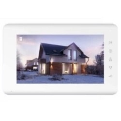Tantos Mia HD VZ. Монитор цветного видеодомофона 7 дюймов с сенсорными кнопками с поддержкой форматов AHD/TVI/CVI 1080p/720p, CVBS (PAL)