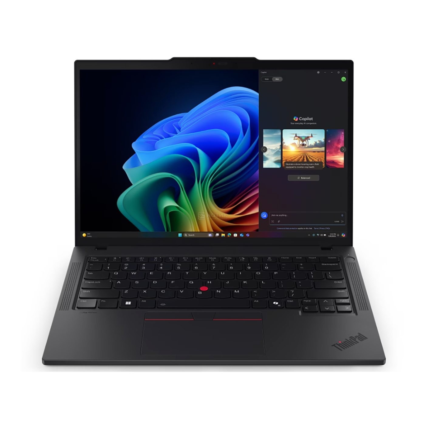 Ноутбук Lenovo ThinkPad T14 G6, 14" (1920x1200) IPS/AMD Ryzen AI 7 PRO 350/16 ГБ DDR5/512 ГБ SSD/AMD Radeon Graphics/Windows 11 Pro, Черный (21QJ00CNUS)