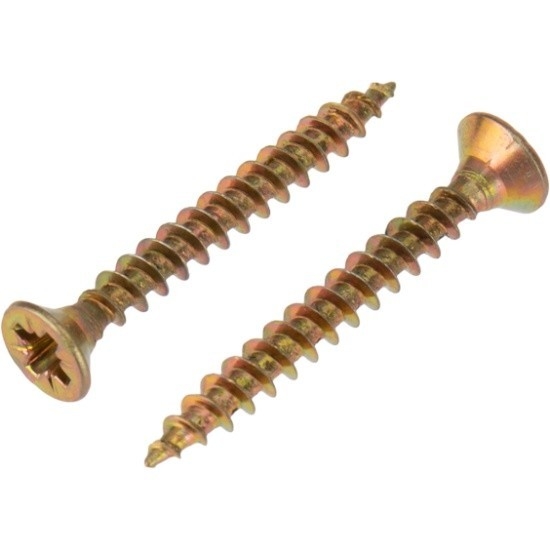 Rexant 1111-3540-1 Саморез универсальный KRANZ 3.5х40, желтый цинк, упаковка поставщика ( 12 000 шт. )