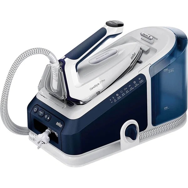 BRAUN IS7282BL Гладильная система, 2700Вт, 180 г/мин, белый