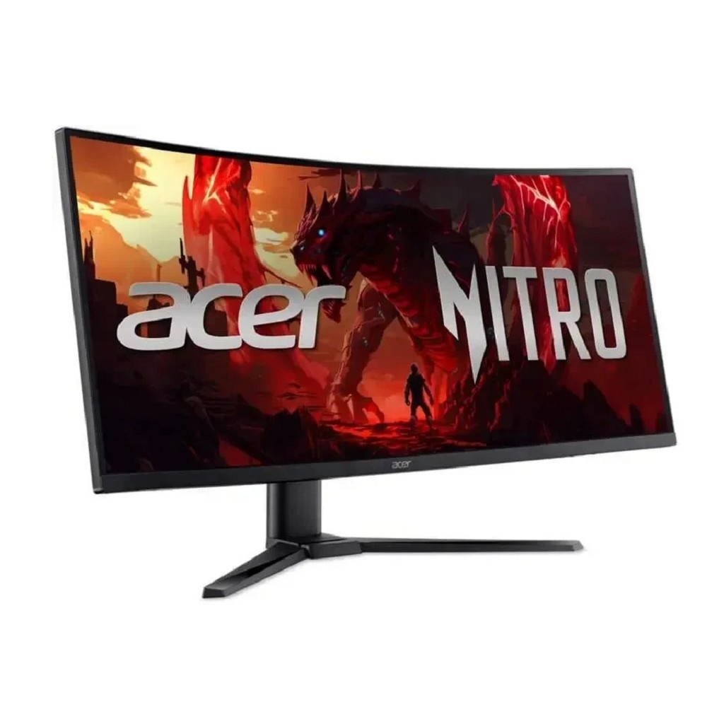 LCD Acer 34" Nitro XZ340CURX2bmiipphx черный {VA 3440x1440 200Hz 1ms 21:9 350cd 178/178 Premium HDMI DP M/M HAS Pivot}