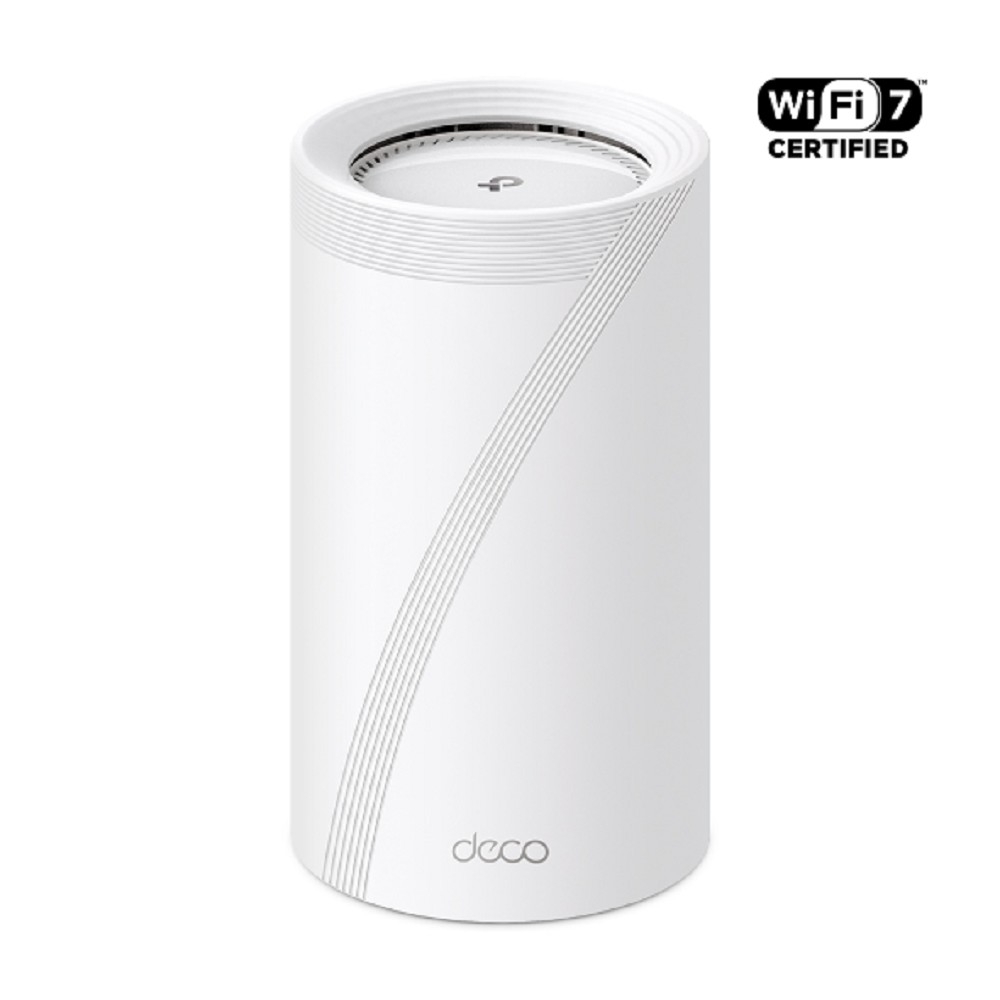 Deco BE85(1-pack) - Беспроводная MESH-система Wi-Fi, TP-Link, Deco BE85(1-pack), 2,4 ГГц/5 ГГц, 802.11be/b/ax/n/ac/a/g, WI-FI 7, 1 порт 2.5 Гбит/с, 1 модуль в комплекте