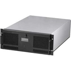 Server Case 4U Procase <GE401L-B-0> Black E-ATX, без БП, LCD display,  с  дверцей