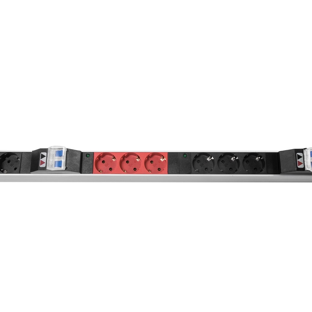REM Верт блок розеток Rem-2MC,LINUX,мониторинг,измерение,3~32A,авт,18S,1820мм,вх IEC309,шнур 3м