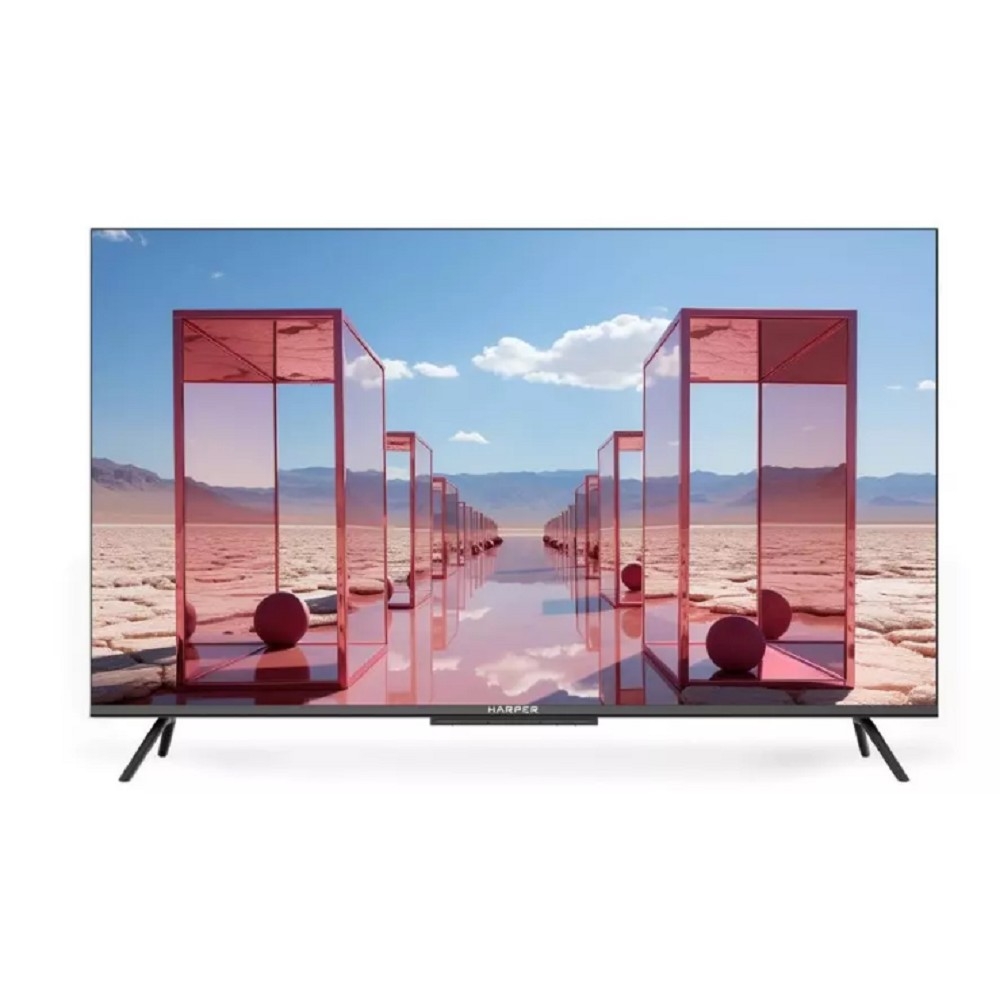 Телевизор Harper 50" 50Q770TS черный QLED 4K UHD 60Hz Smart TV Google TV 2GB/16GB