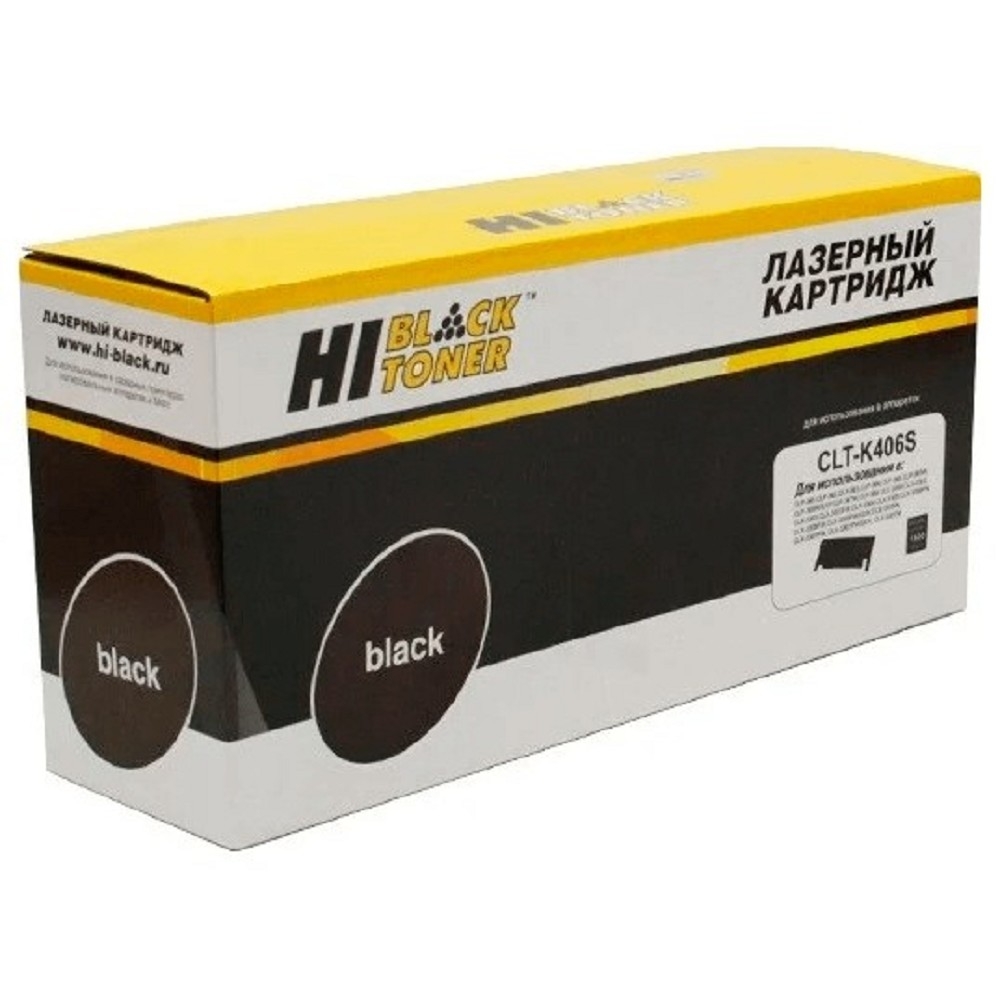 Hi-Black CLT-K406S Картридж для  Samsung CLP-360/365/368/CLX-3300/3305/3307, Bk, 1500 стр.