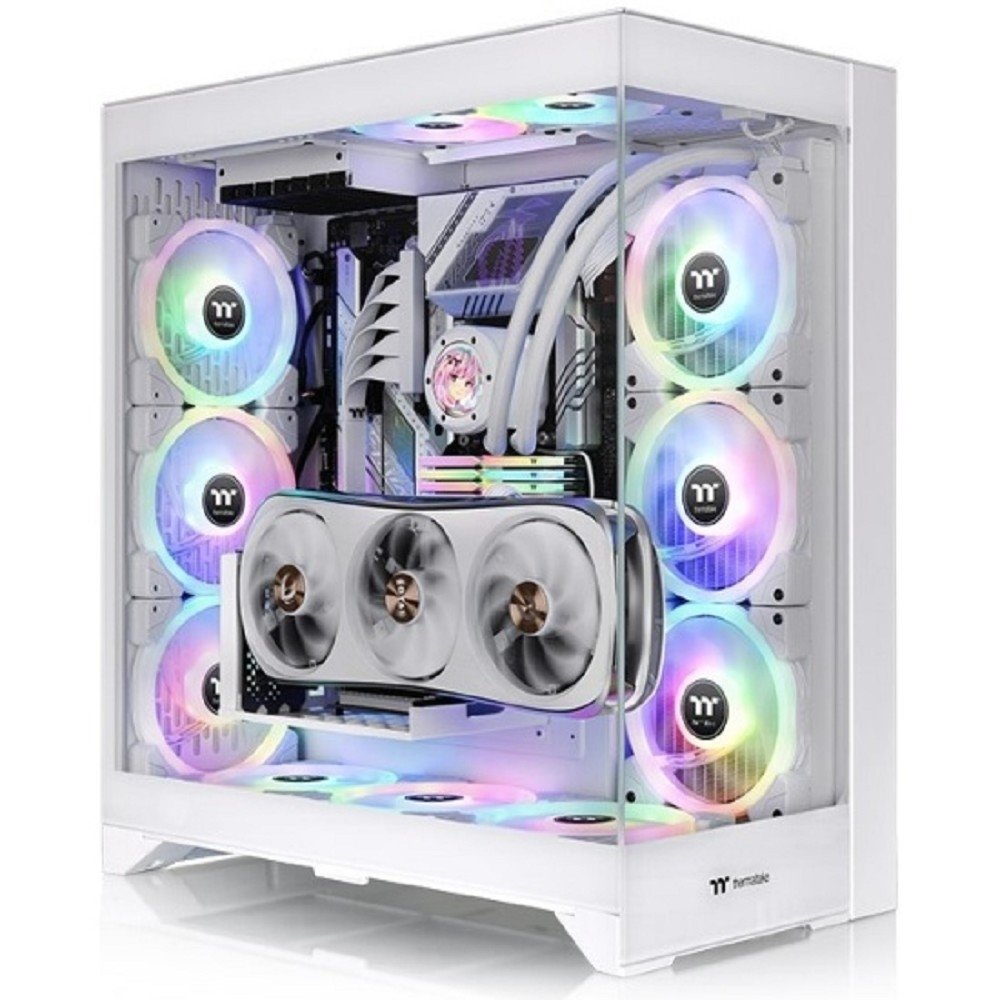 Корпус Thermaltake CTE E660MX Snow белый без БП E-ATX 13x120mm 11x140mm 2xUSB3.0 audio bott PSU