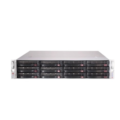 SuperMicro CSE-826BE2C-R609JBOD 2U SC826B 12 DriveJBOD w/DualExpander,Redundant 600W PWS