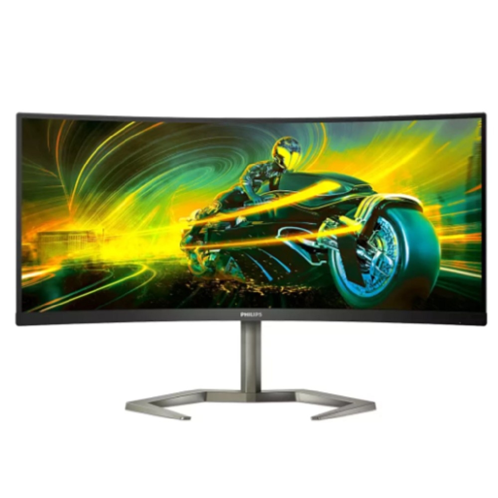 МОНИТОР 34" PHILIPS 34M1C5500VA/00 Black (VA, изогнутый, 3440x1440, 165Hz, 1 ms, 178°/178°, 300 cd/m, 3000:1, +2xHDMI)