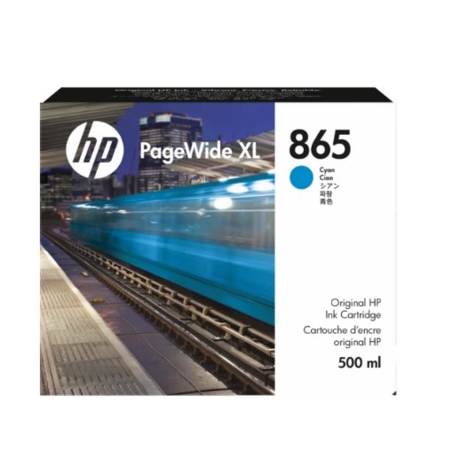 3ED85A - Cartridge HP Europe/PageWide XL/Desk jet/№865/cyan/500 ml все наши цены всегда включают НДС