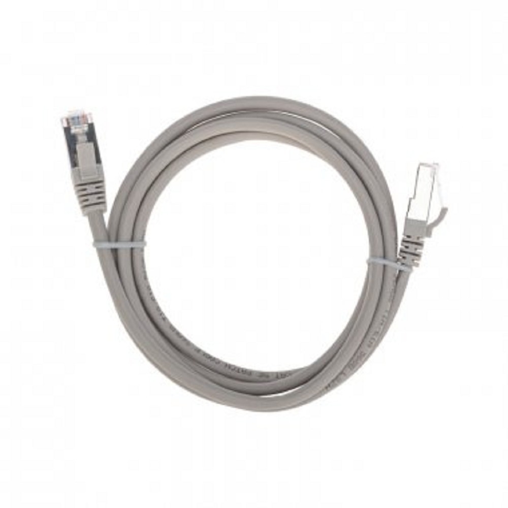 Патч-корд F/UTP, CAT 5e, RJ45-RJ45, 26AWG, LSZH, серый, 1,5м  REXANT (02-0110-105)