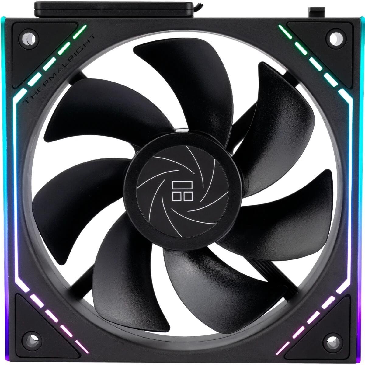Вентилятор для корпуса Thermalright TL-M12QR Reverse ARGB Black (TRTLM12QR)