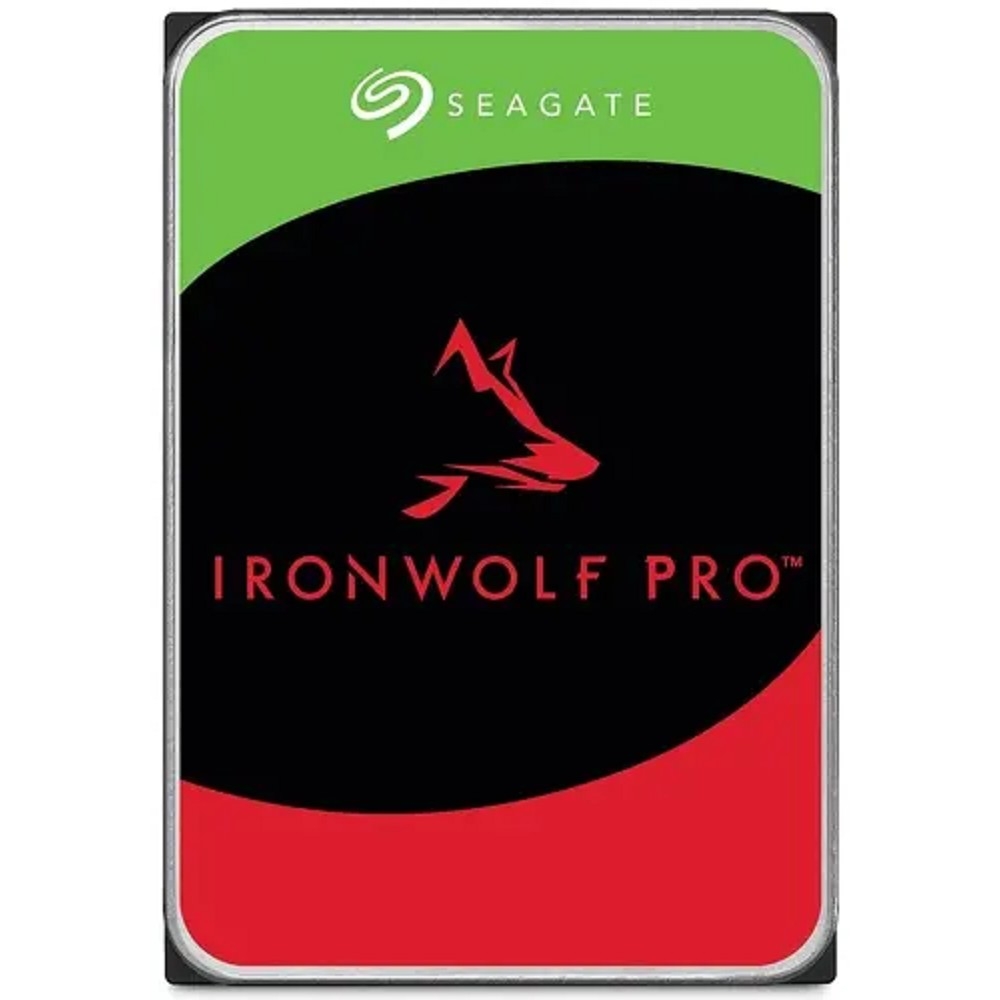 Диск HDD Seagate - Ironwolf Pro, для системы хранения, SATA, 6 Гб/с, 3.5", 4 ТБ, 7200 rpm, 256MB, ST4000NT001