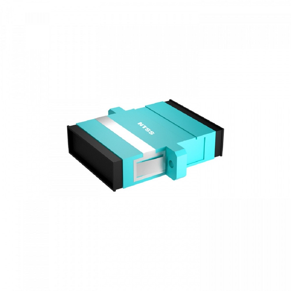 NTSS Адаптер оптический NTSS PREMIUM дуплекс SC OM3 AQUA NTSS.2SC/U-PM-OM3-S-AQ