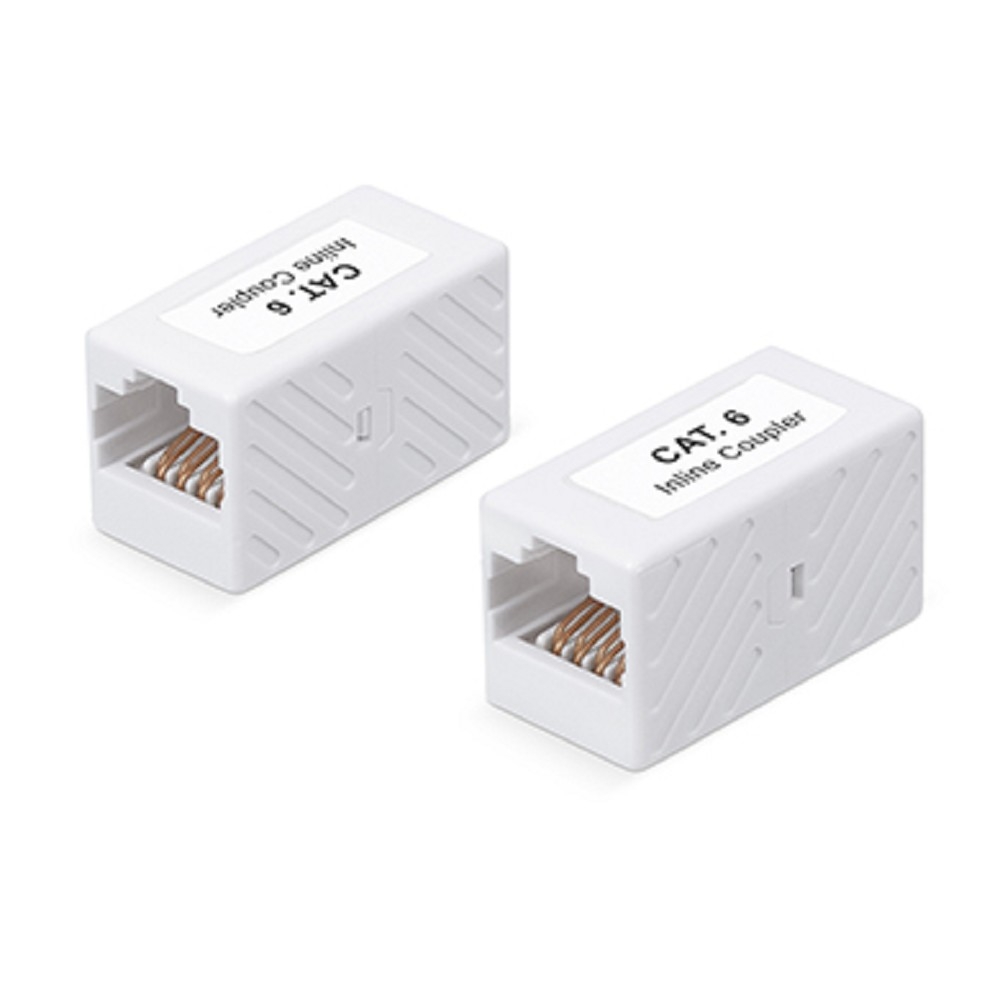 Проходной адаптер Cabeus CA-8p8c-C6 Проходной адаптер, RJ45-RJ45 (8p8c), категория 6, неэкранированный