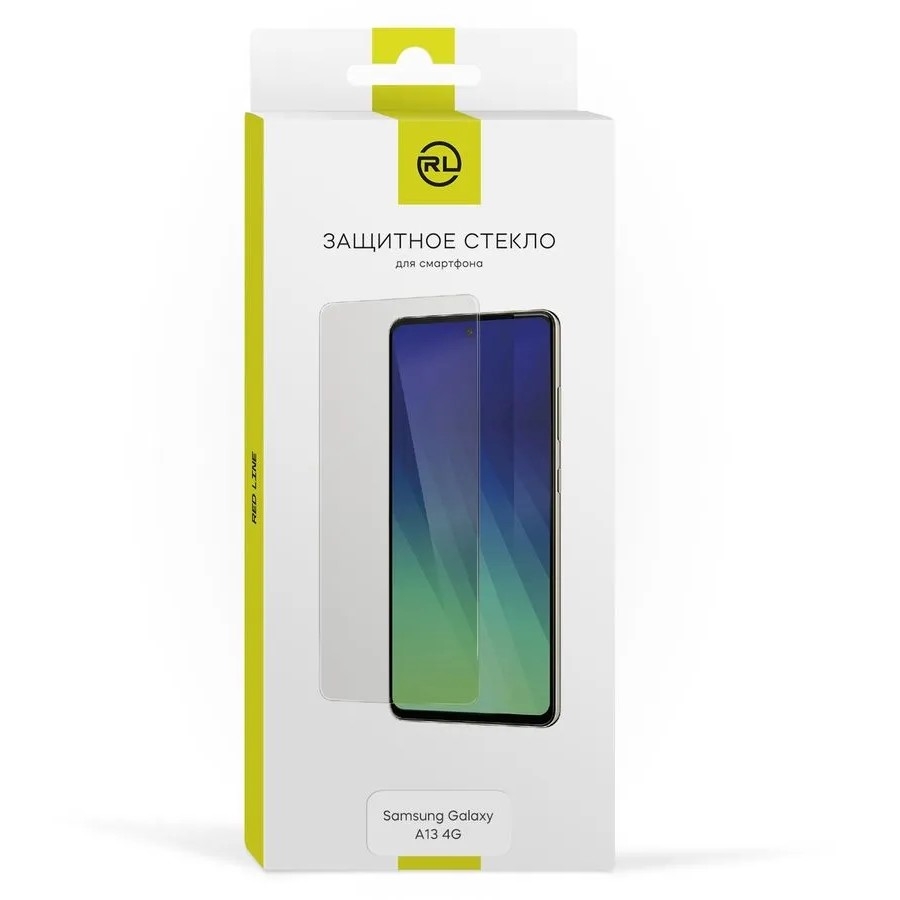 Защитное стекло для экрана Redline УТ000029824 прозрачный для Samsung Galaxy A13 прозрачная 