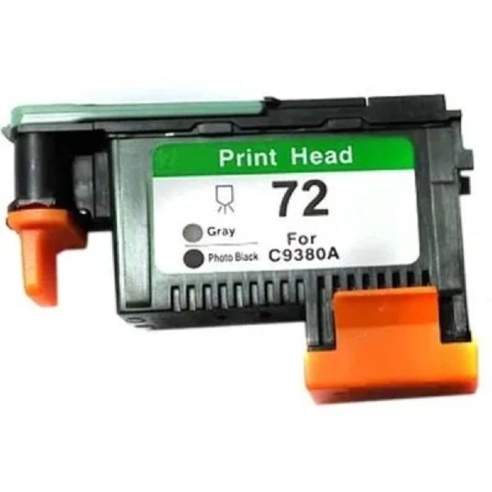 -/ Печатающая головка NVP 72 (NV-C9380A-RE) Gray and Photo Black для HP Designjet T610/T770/T790 (восстановленная, совместимая)