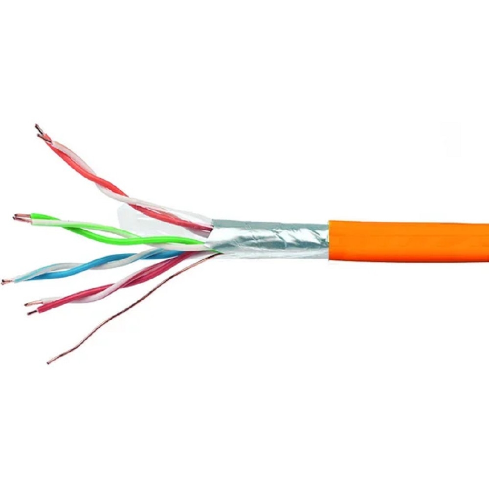 Cablexpert FPC-5051E-LSZH-4-CU Кабель Cablexpert (RU) FTP-LSZH 4x2x0.51, медный, кат.5e, однож., 305м, box, оранж
