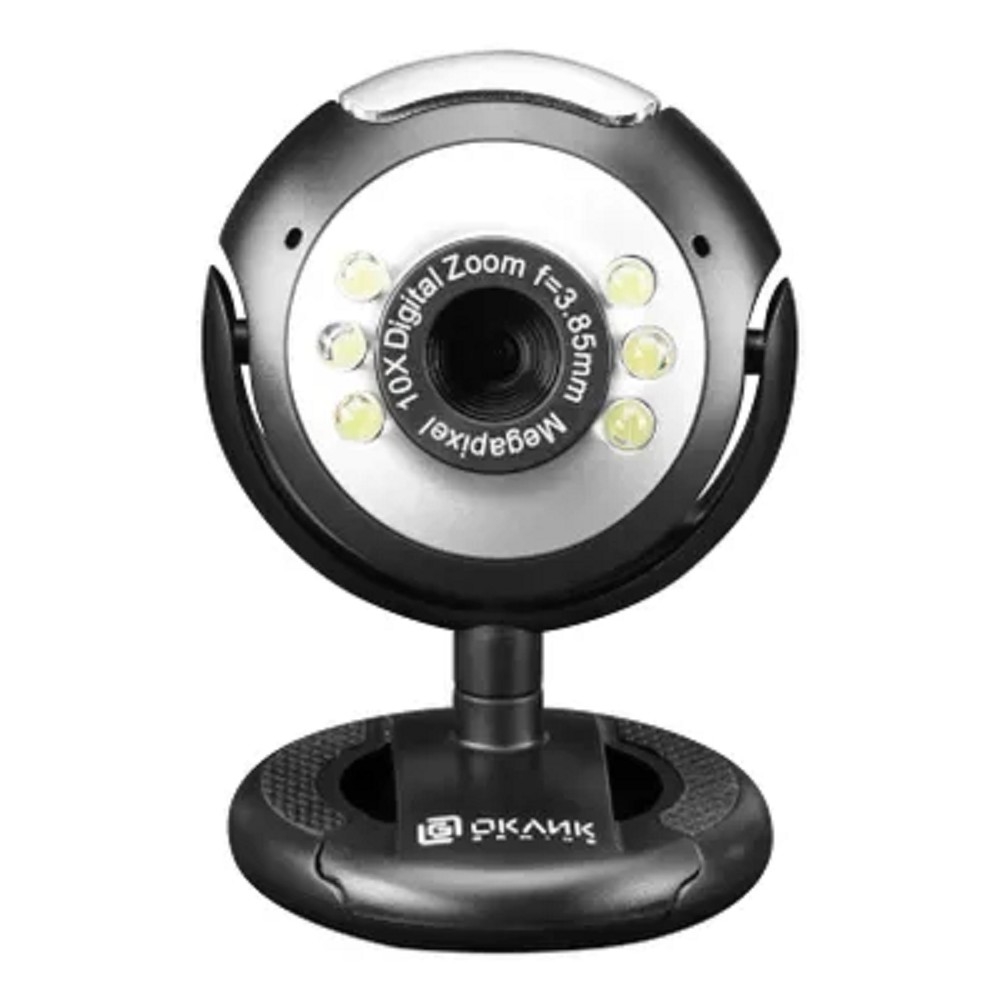 Оклик OK-C8825 черный 0.3Mpix (640x480) USB2.0 с микрофоном