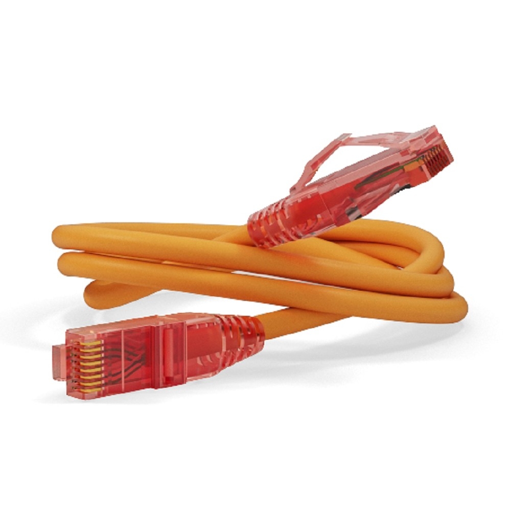 Hyperline PC-LPM-UTP-RJ45-RJ45-C5e-2M-LSZH-OR Патч-корд U/­UTP, Cat.5e, LSZH, 2 м, оранжевый