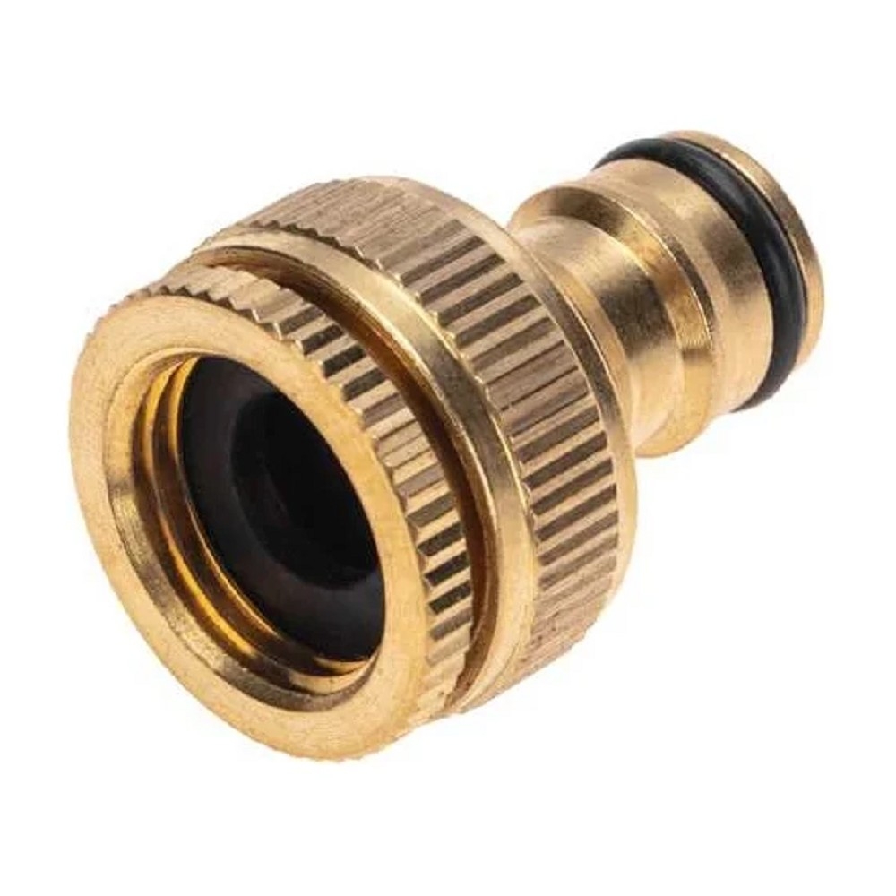Rexant (62-0273) Адаптер латунный, 1/2"-3/4", внутренняя резьба, с переходником