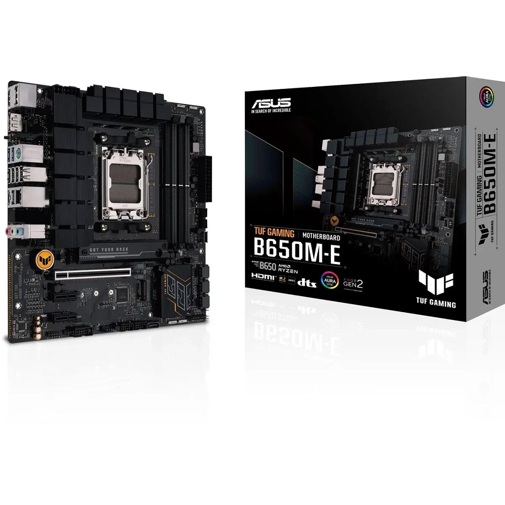 Материнская плата ASUS TUF GAMING B650M-E WIFI, AM5, mATX, DDR5, Wi-Fi