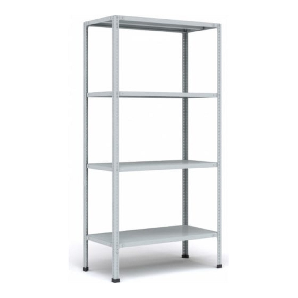 Стеллаж MS 185KD/70x30/4 (Размеры внешние (ВхШхГ) 1850х700х300 мм, 4 полки, с разборной стойкой) [S24099123402]