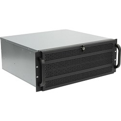 Procase EM410-B-0, черный 4U, глубина 400мм, МВ 12*9,6 , без Б/П