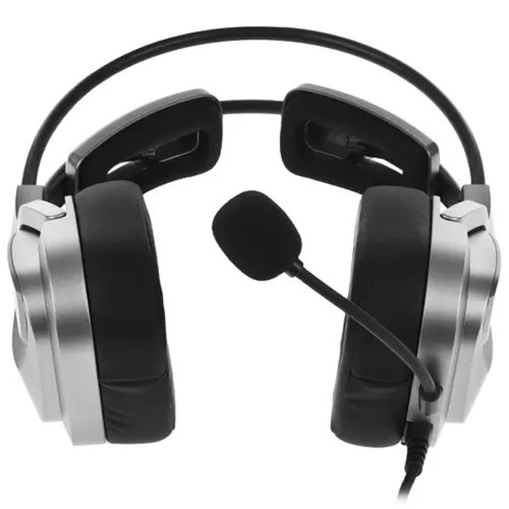 Наушники с микрофоном A4Tech Bloody G575 серый 2м мониторные USB оголовье (G575 USB/ GREY)