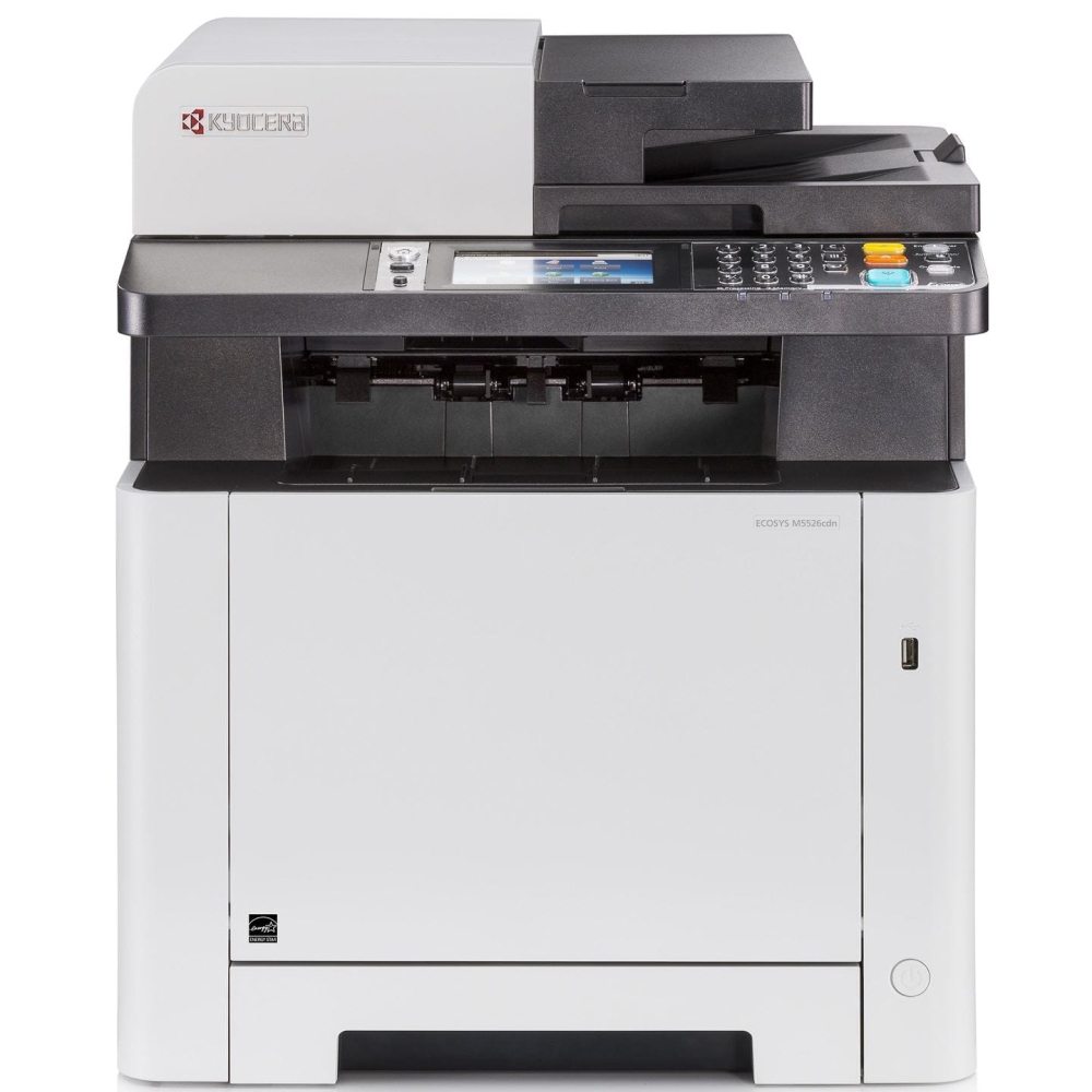 МФУ лазерное Kyocera Ecosys M5526cdn (1102R83NL0), A4, цветной, печ. до 26 стр/мин., скан. до 30 стр/мин (ч/б) 23 стр/мин (цв.), 1200 x 1200 dpi (печать) 600x600dpi (скан.), USB, Ethernet
