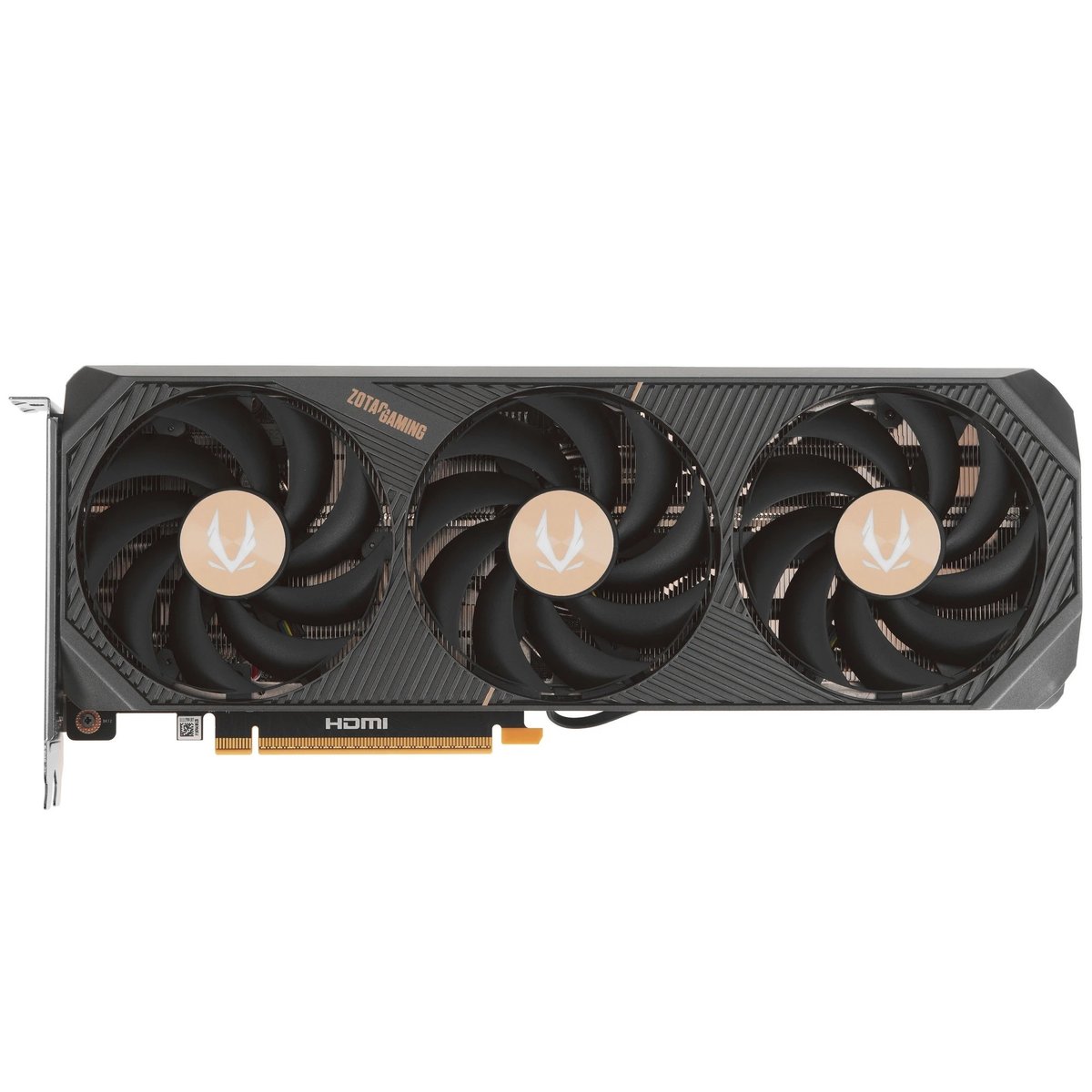 Видеокарта ZOTAC GAMING GeForce RTX 5070 SOLID OC 12Gb DDR7 192 bit  2165/2542 MHz  3*DP/HDMI  3*FAN(ZT-B50700J-10P) RTL