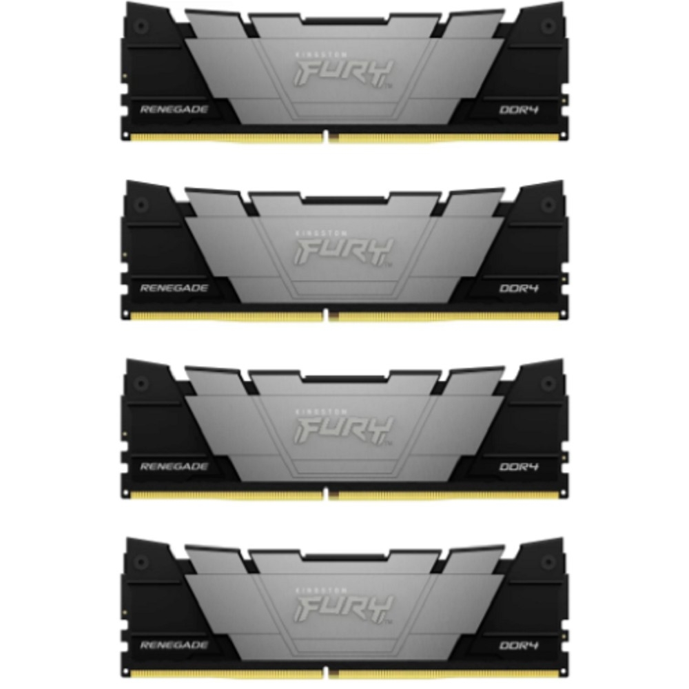 Kingston DDR4 DIMM 32GB 2666MHz  CL13 (Kit of 4) FURY Renegade Black