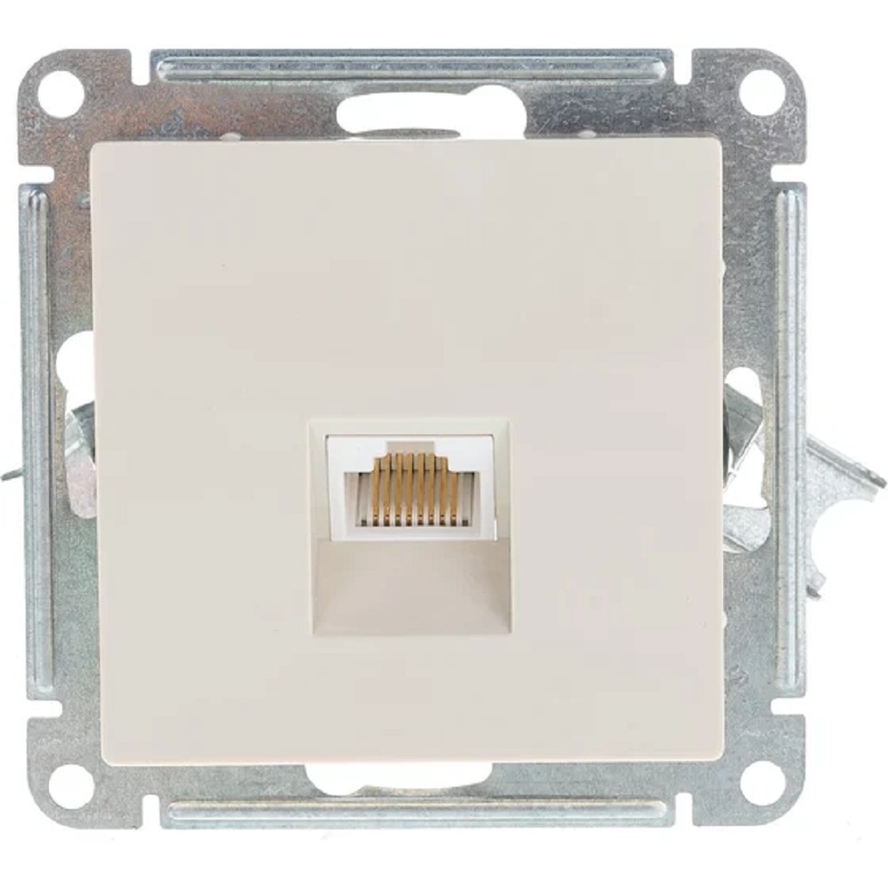 Systeme electric ATN000283 ATLASDESIGN РОЗЕТКА компьютерная RJ45, механизм, БЕЖЕВЫЙ