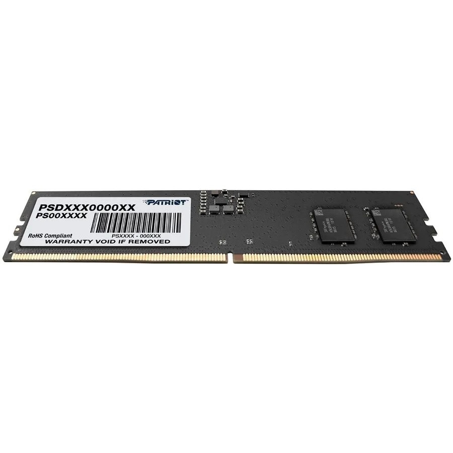 Patriot DDR5 DIMM 32Gb 5600MHz PSD532G56002 Signature RTL PC5-44800 CL46 ECC 288-pin 1.1В dual rank Ret