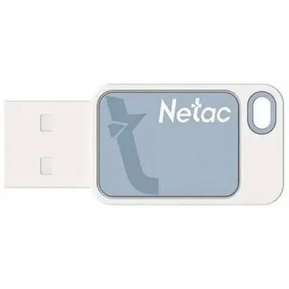 Netac USB Drive 8GB UA31 <NT03UA31N-008G-20BL>, USB2.0, голубая