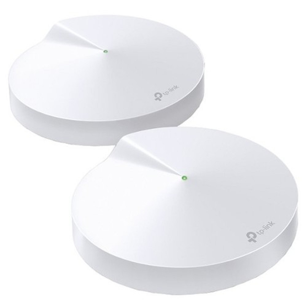 Бесшовный Mesh роутер TP-Link Deco M5 (DECO M5(2-PACK)) AC1300 10/100/1000BASE-TX белый (упак.:2шт)