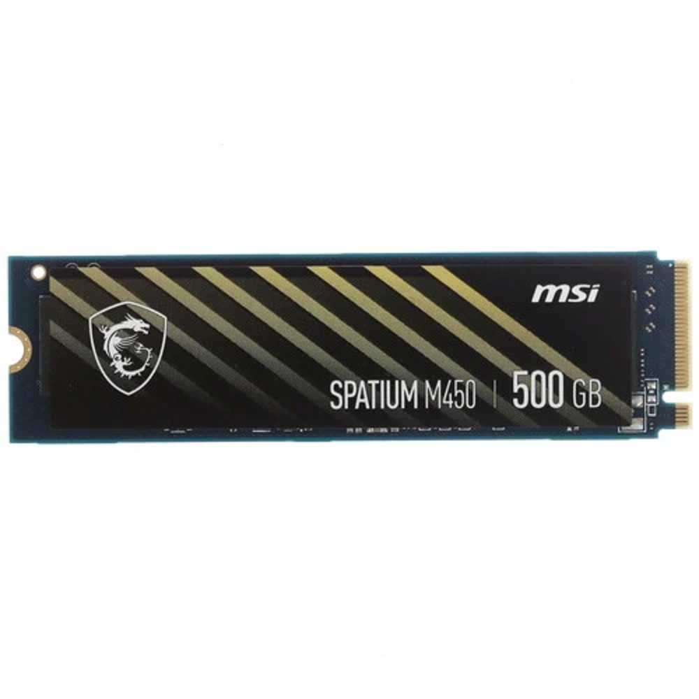 MICROSTAR Твердотельный накопитель  M.2 2280 500GB SPATIUM M450 V1 S78-440K380-P83