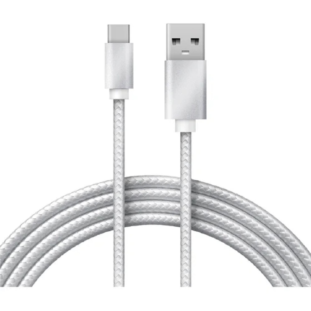 Кабель Rexant (18-1884) Шнур USB 3. 1 type C (male) - USB 2. 0 (male) в тканевой оплетке 1M черный 