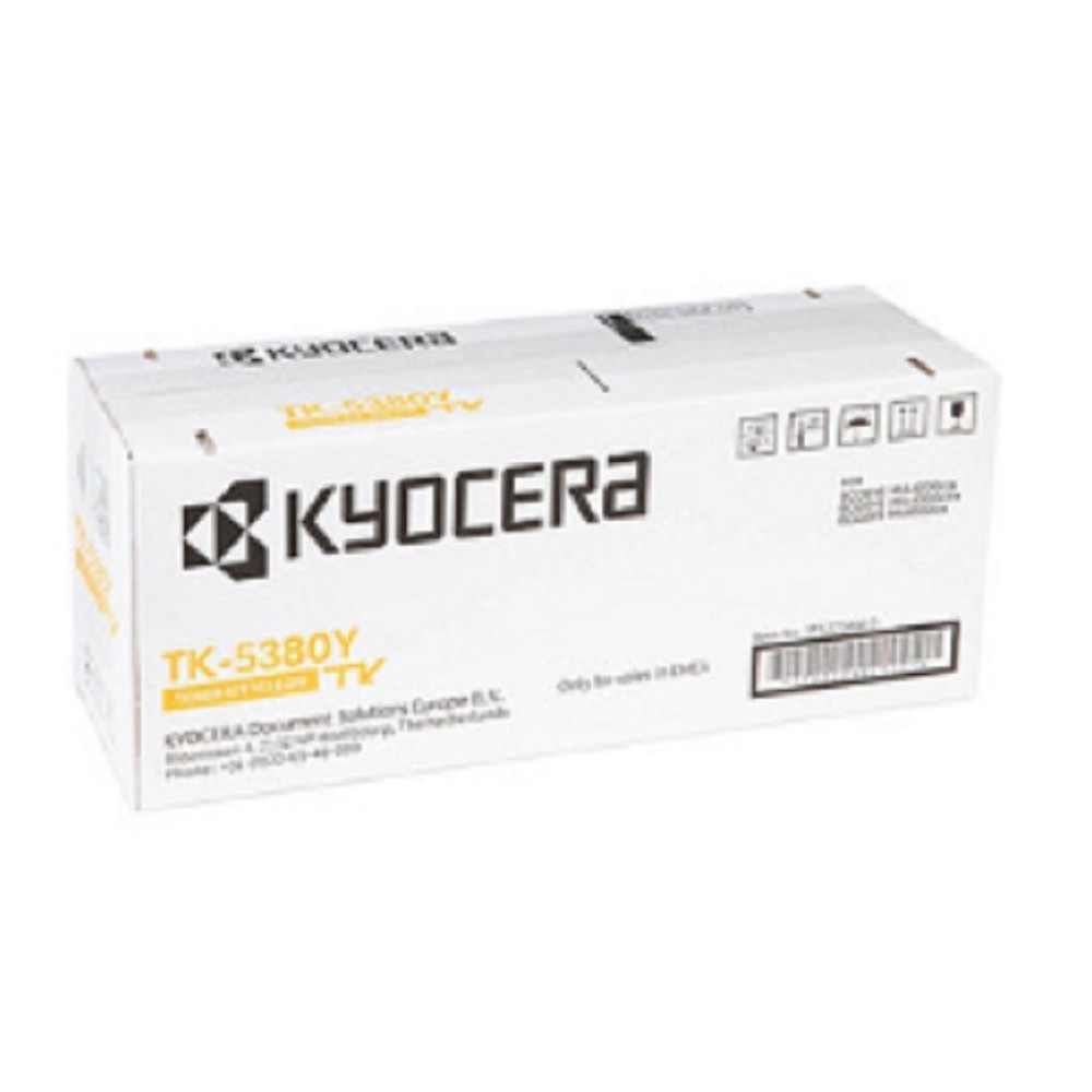 1T02Z0ANL0 - Тонер-картридж TK-5380Y 10 000 стр. Yellow для ECOSYS PA4000cx/ ECOSYS MA4000cix, ECOSYS MA4000cifx