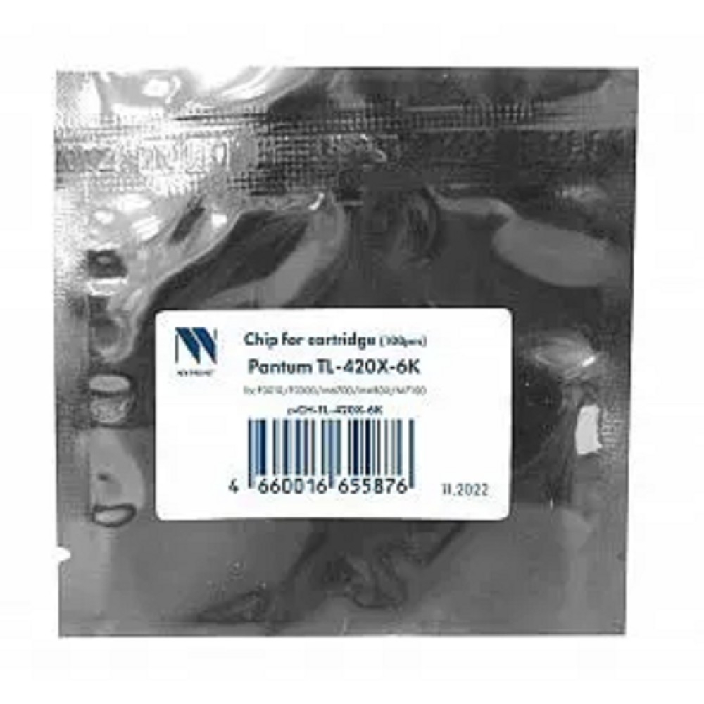 NV Print (NV-CH-TL420X) Чип  для Pantum (TL-420X) P3010/P3300/M6700/M6800/M7100, 6K 
