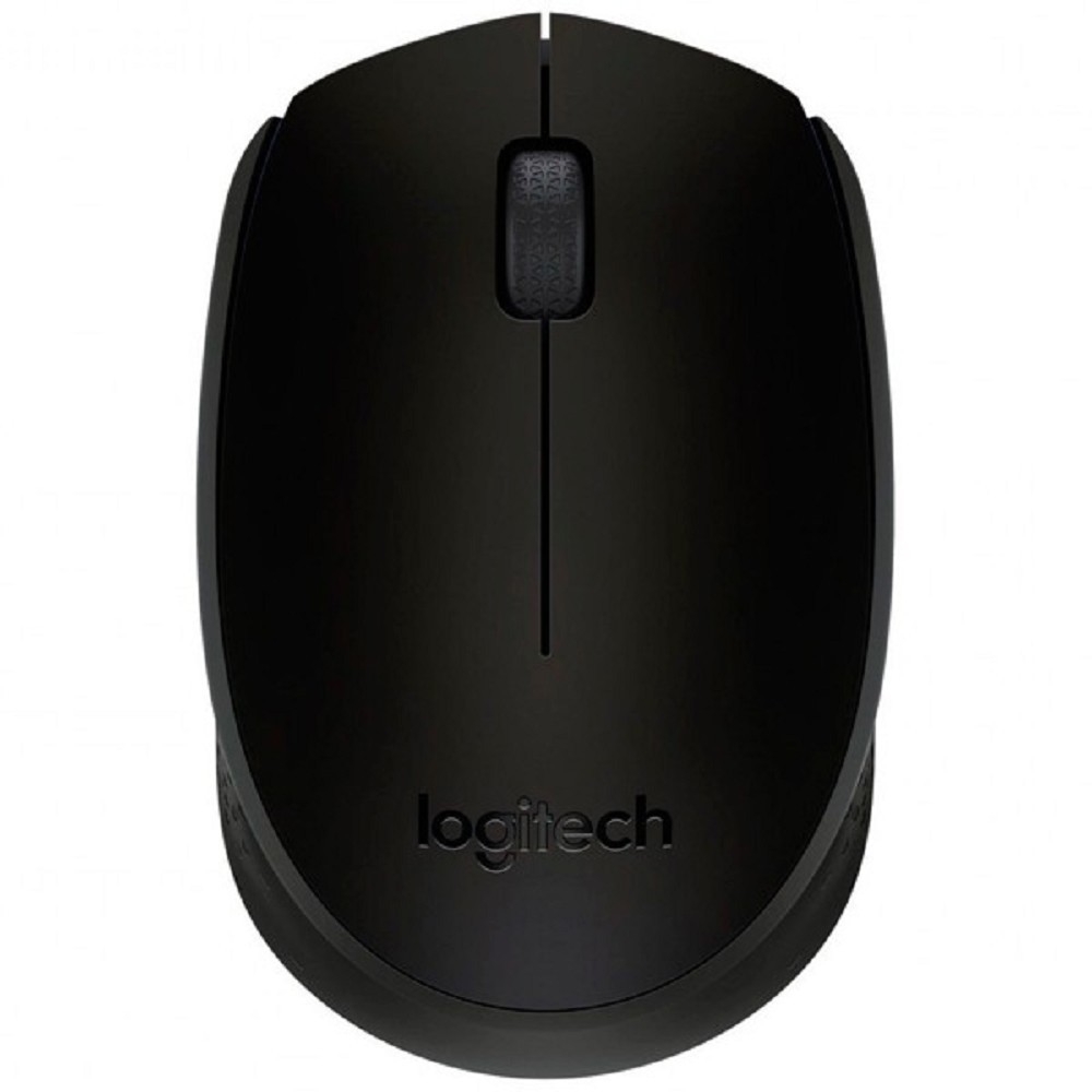 Мышь Logitech - B170, Беспроводная, 2.4 ГГц, 10 метров, Optical, 3 btns, цвет чёрный, 910-006537