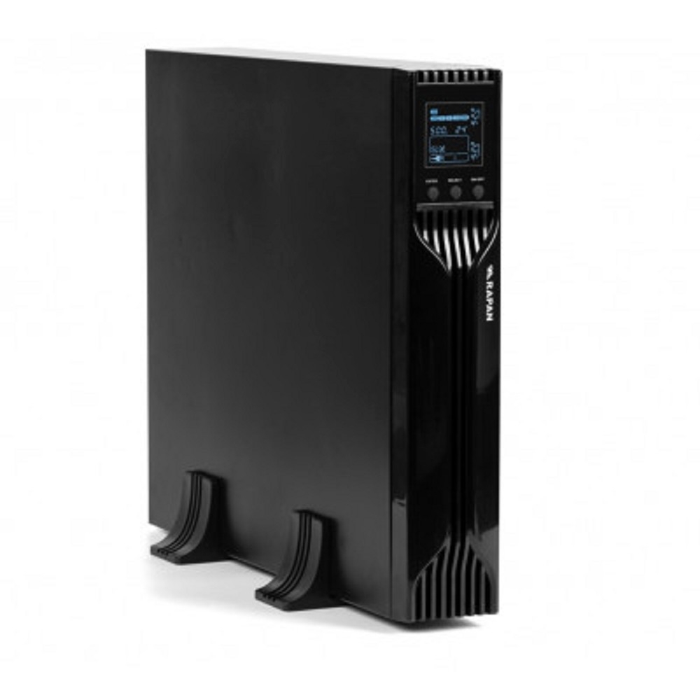 ИБП Бастион RAPAN-UPS 3000-RACK-IN-4X9-E {Line-interactive, 3000ВА/2100Вт, USB, 8х C13, АКБ 4x 9Ah, подкл АКБ блоков RAPAN BC 48/9S} (8960)
