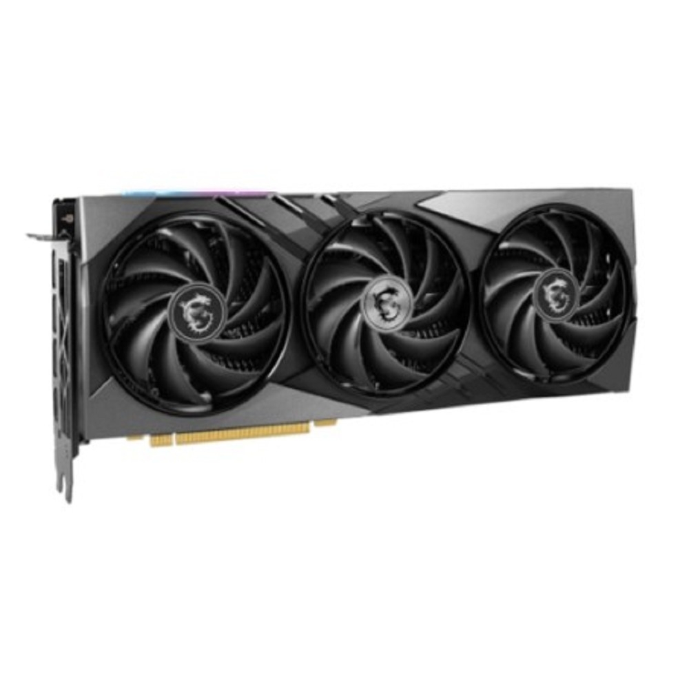 Видеокарта MSI PCI-E 4.0 RTX 4070 GAMING X SLIM 12G NVIDIA GeForce RTX 4070 12288Mb 192 GDDR6X 2610/21000 HDMIx1 DPx3 HDCP Ret