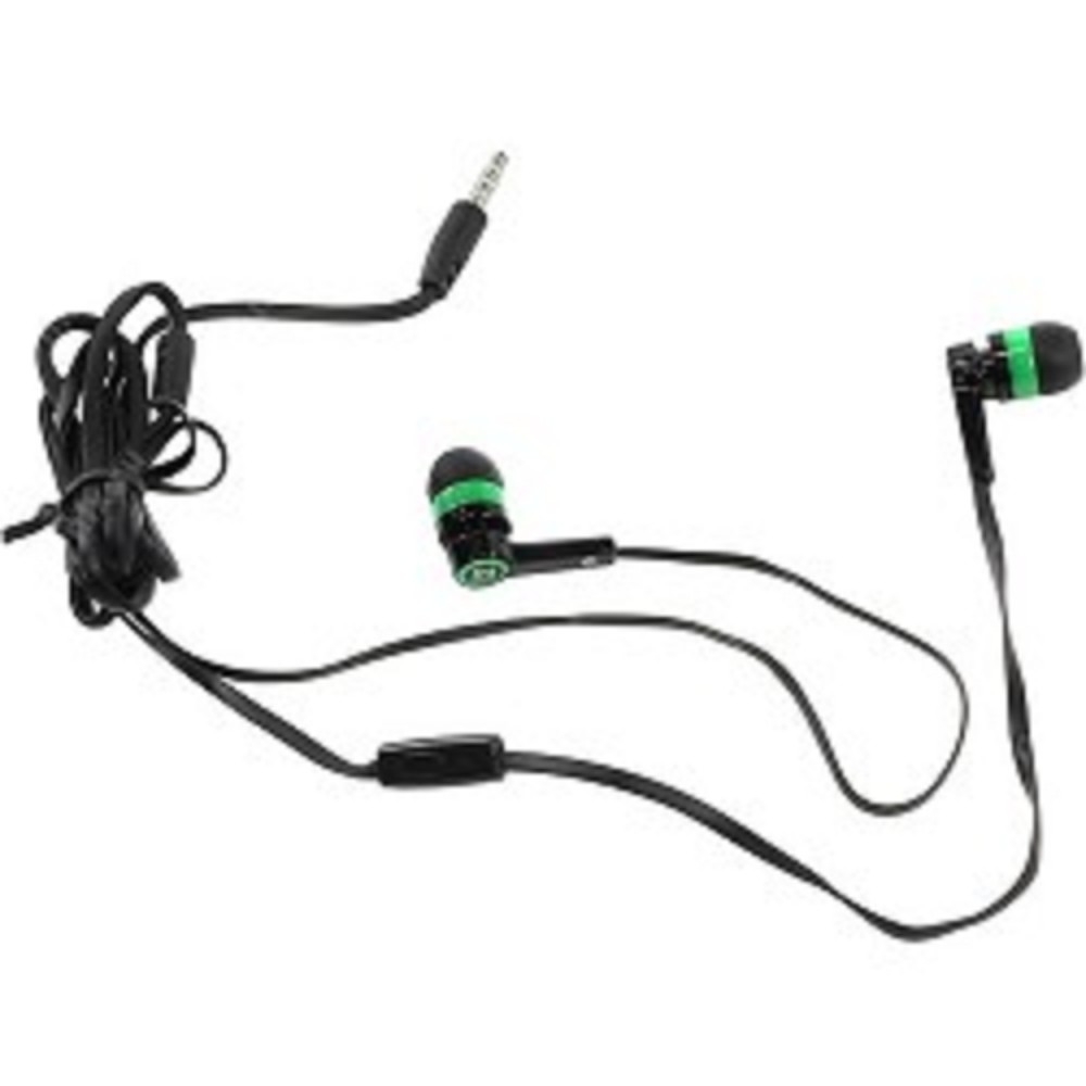 Defender Наушники с микрофоном Pulse 420 green 4-пин 3,5 мм jack, кабель-1,2м