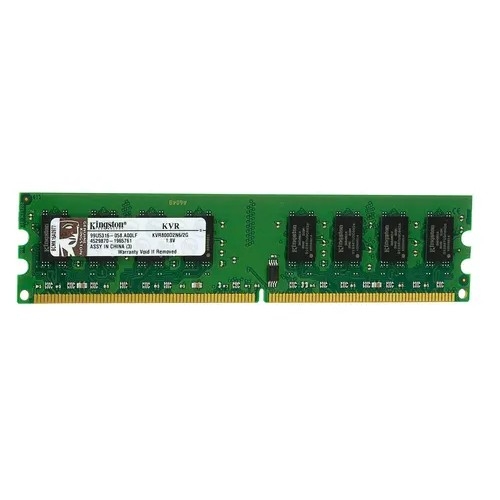 Оперативная память Kingston ValueRAM, DDR2, 2GB (1x2 GB), 800 MHz, CL6, DIMM