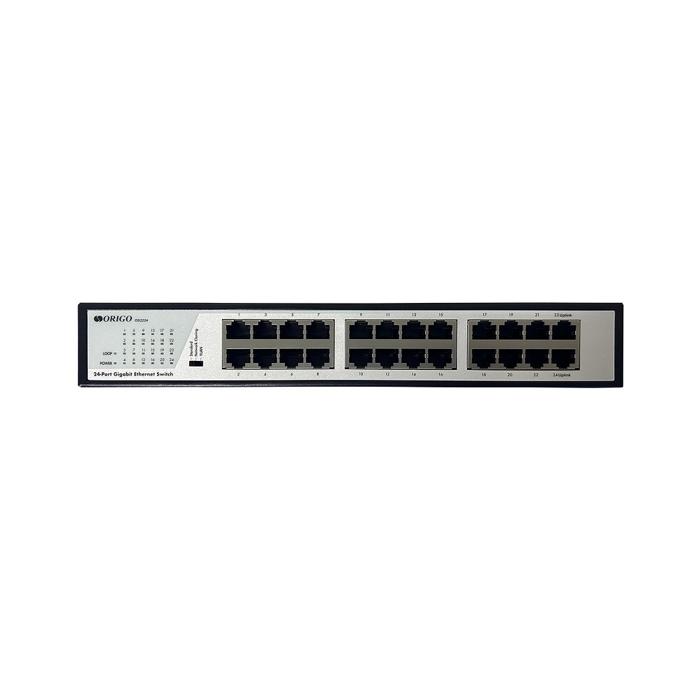 ORIGO OS2224/A1A Неуправляемый коммутатор 24x1000Base-T, корпус металл