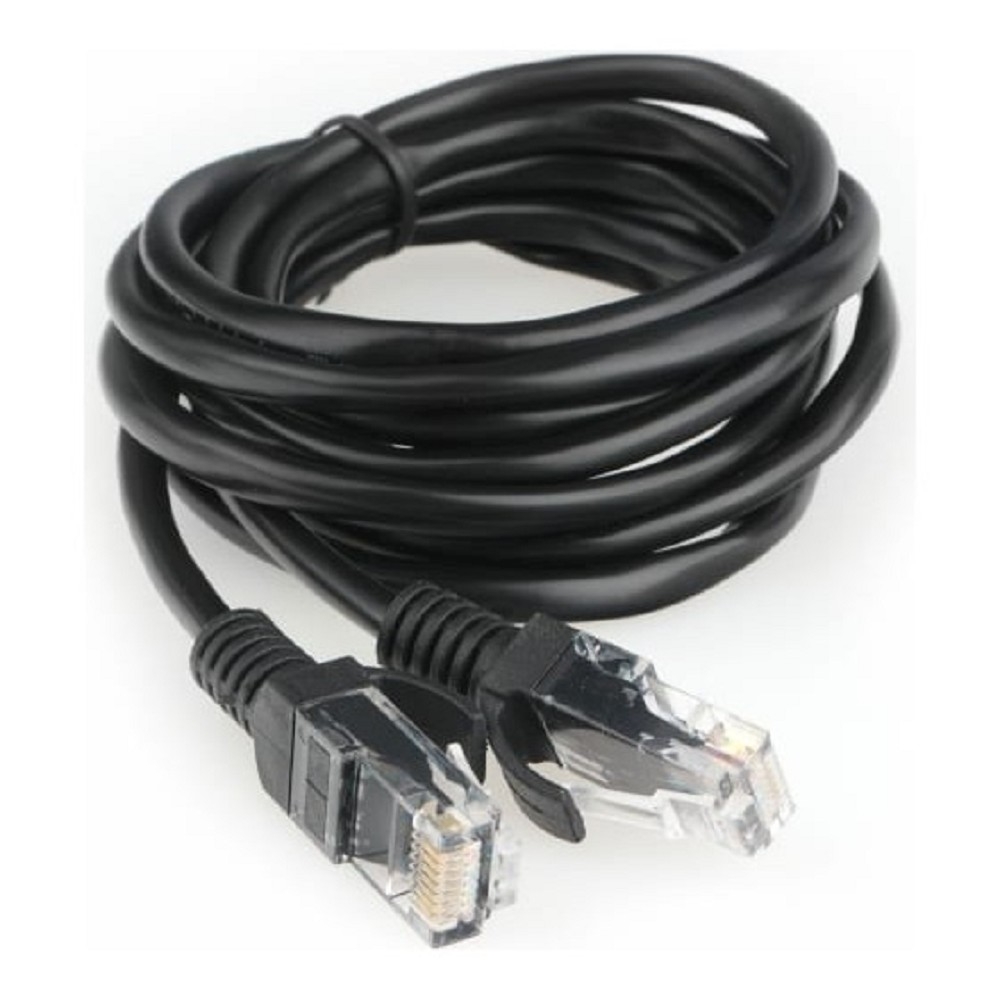 <105055> Кабель патч-корд .Patch cord кат.5e 2.0м, Гарнизон, многожильный, чёрный [PC-UTP-5e-2-BK]