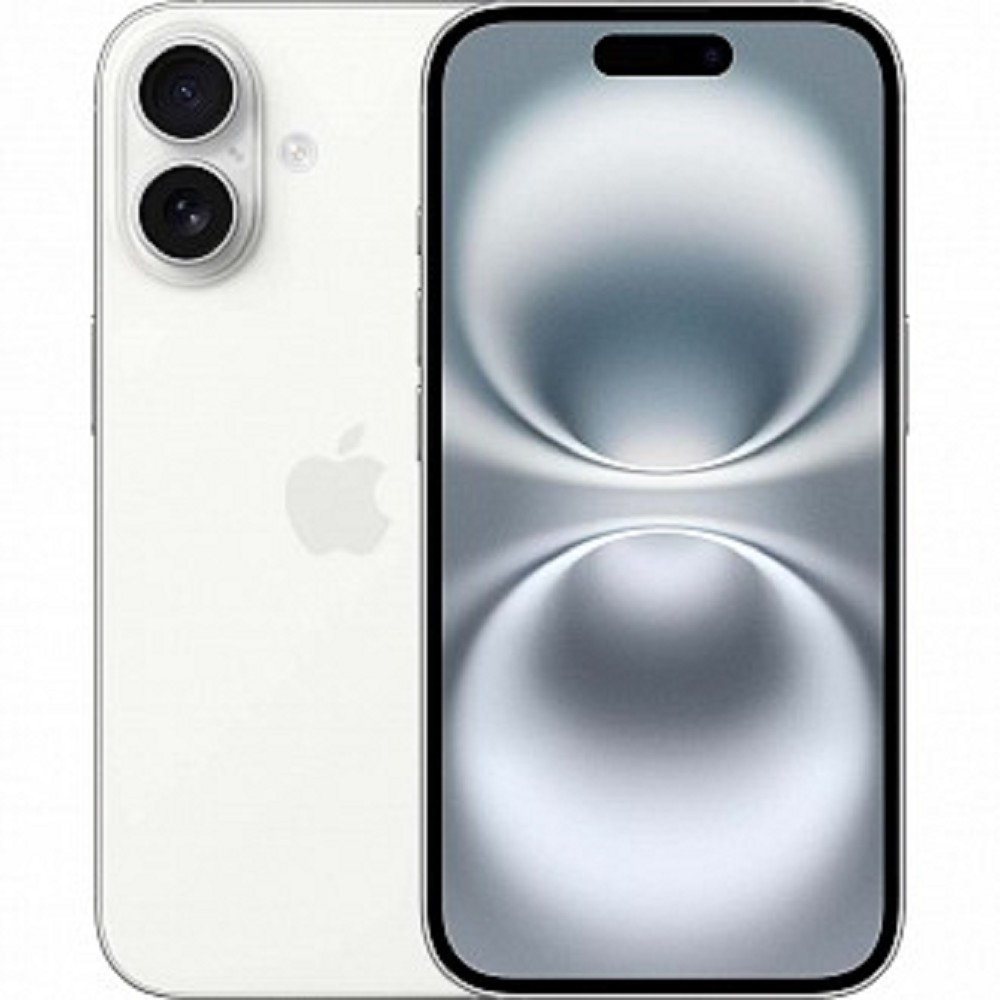 Apple iPhone 16 256GB White [MYDX3] (Sim+eSim)