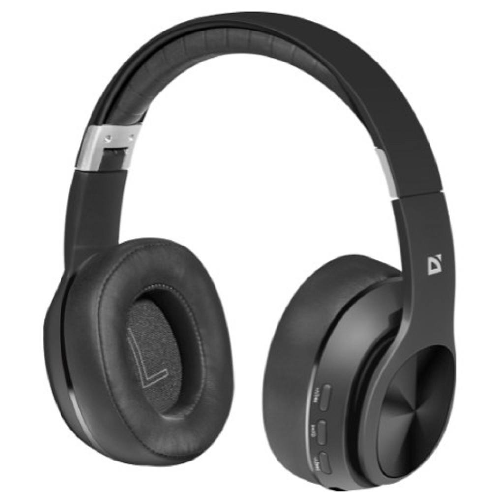 Гарнитура беспроводная DEFENDER FreeMotion (Свобода) B540 черный (Bluetooth, Jack 3.5mm, USB) (63540)